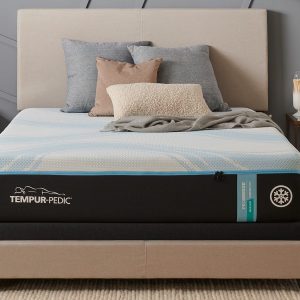 Comfortable mattress displayed at KC Mattress City store